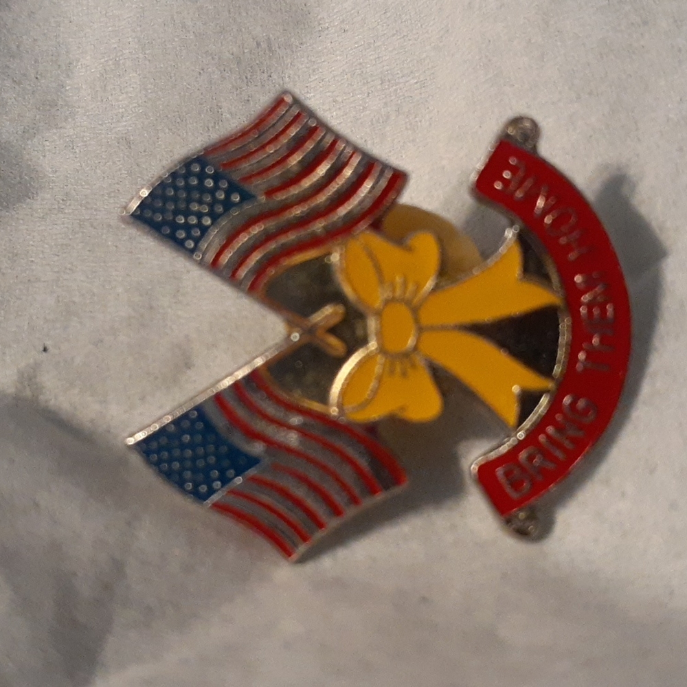 Desert storm "Bring Them Home" pin